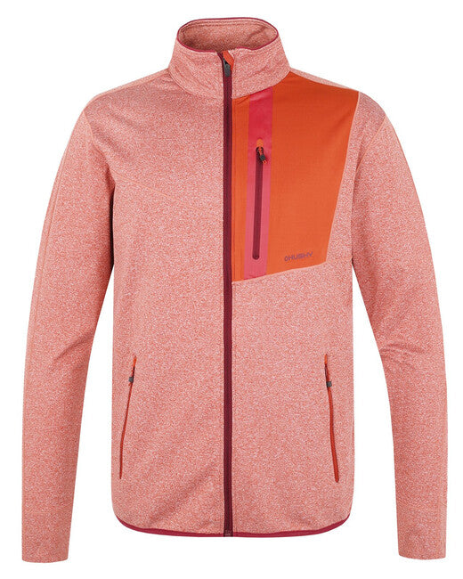 HUSKY Ane Women's Zip Men's Hoodie, Dark Brick Orange