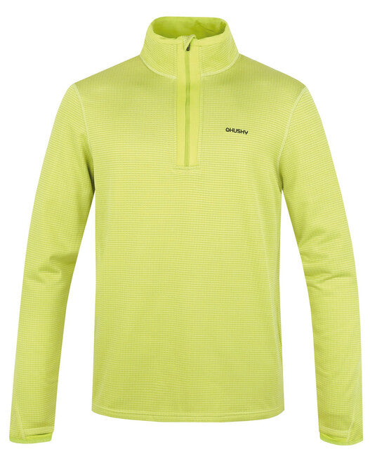 HUSKY Artic Men's Roll-neck Fleece, Brown Green