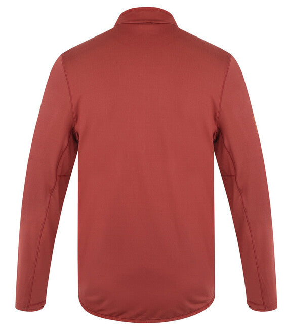 HUSKY Tarp Men's Fleece Hoodie, Deep Brick/Orange, Size M