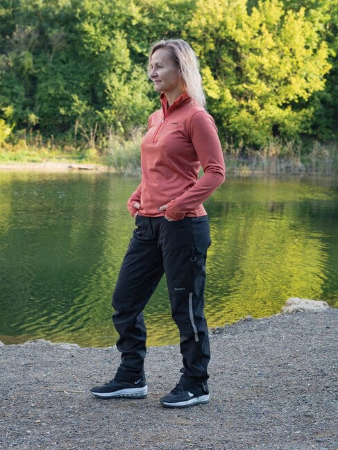 HUSKY Arctic Women's Fleece Hoodie, Red