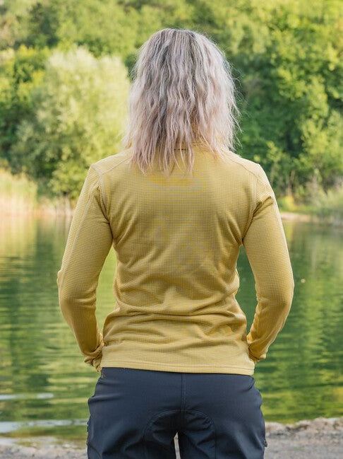 HUSKY Arctic Women's Turtleneck Sweatshirt, Yellow