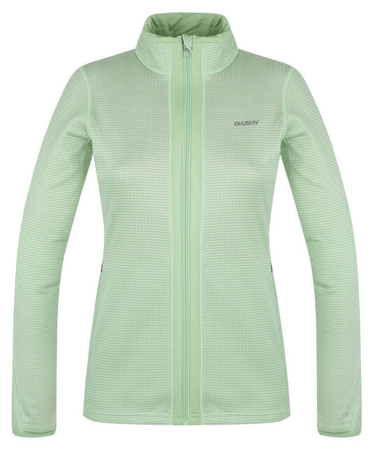 HUSKY Artic Zip women's zip sweatshirt, green