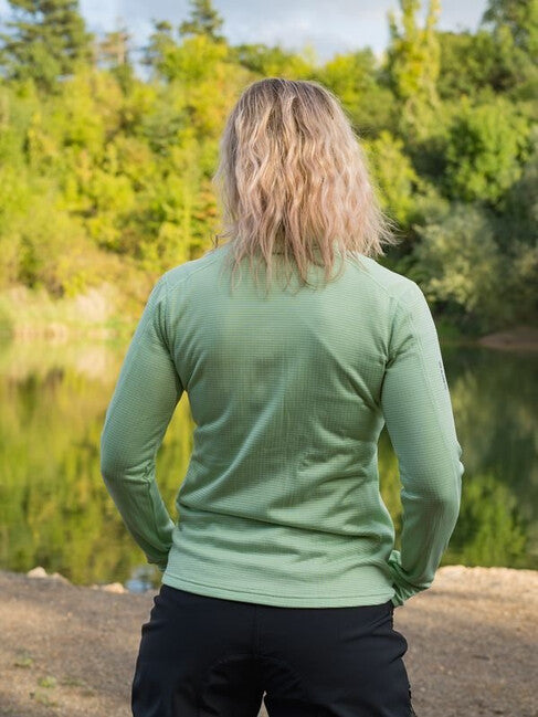 HUSKY Artic Zip women's zip sweatshirt, green