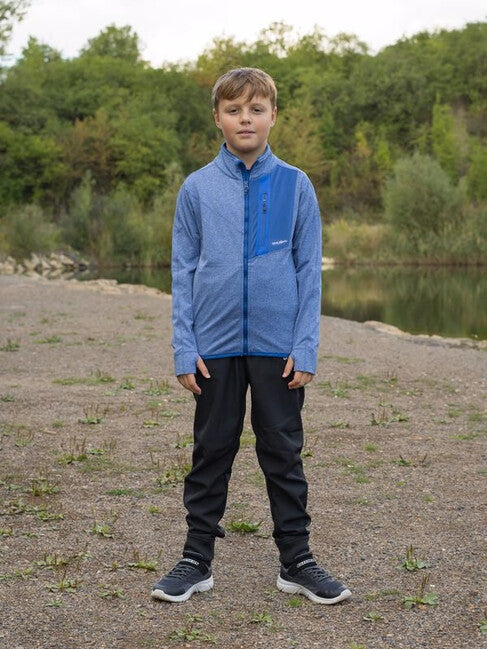 HUSKY Ane K Children's Zip Hoodie, Navy Blue