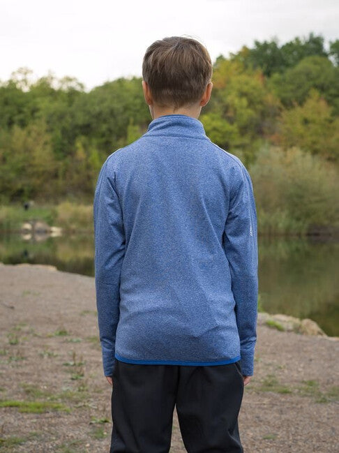 HUSKY Ane K Children's Zip Hoodie, Navy Blue