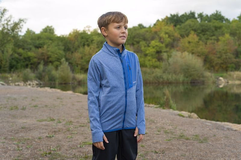 HUSKY Ane K Children's Zip Hoodie, Magenta