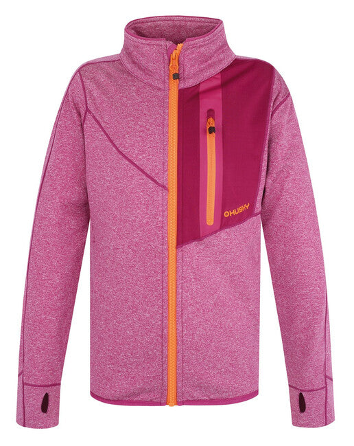 HUSKY Ane K Children's Zip Hoodie, Magenta