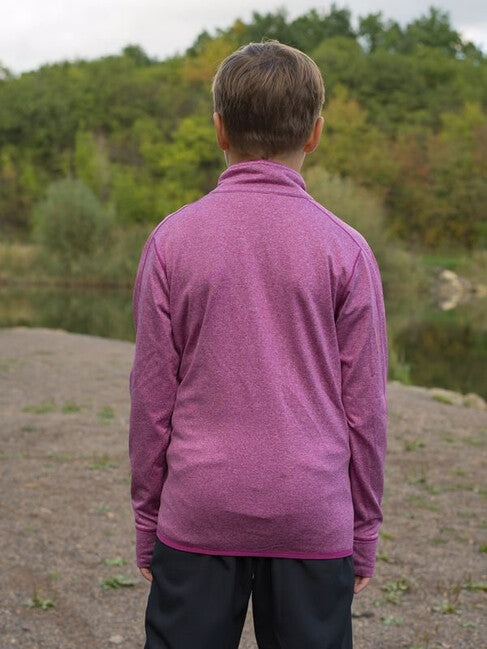 HUSKY Ane K Children's Zip Hoodie, Magenta