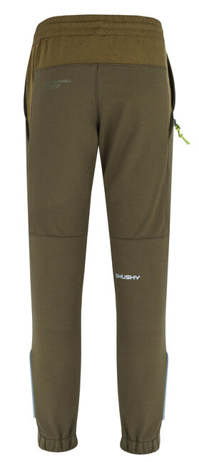 HUSKY Klassum K Kids Softshell Pants, Dark Khaki