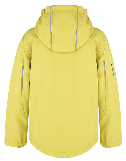 HUSKY Simbo K Children's Softshell Jacket, Lime Green