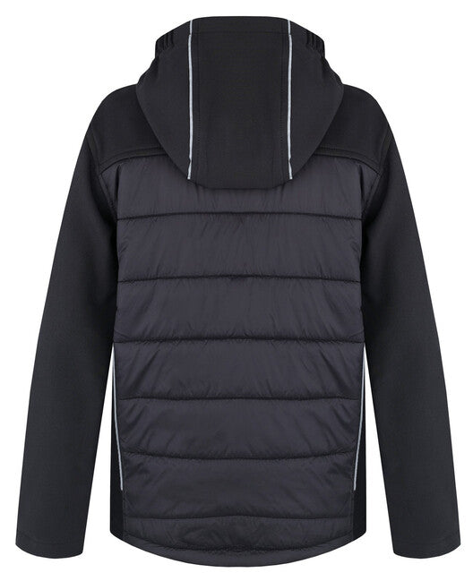 HUSKY Swany K Children's Softshell Padded Jacket, Black