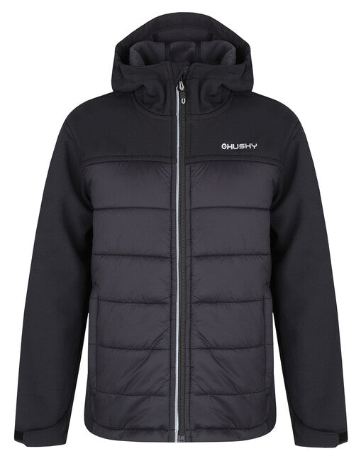 HUSKY Swany K Children's Softshell Padded Jacket, Black