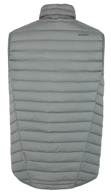 HUSKY Dresles Men's Down Vest, Dark Grey Green