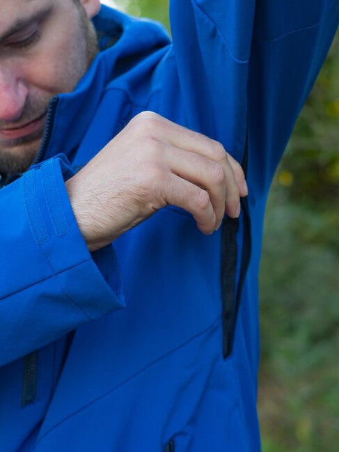HUSKY Sevan Men's Softshell Jacket, Navy Blue