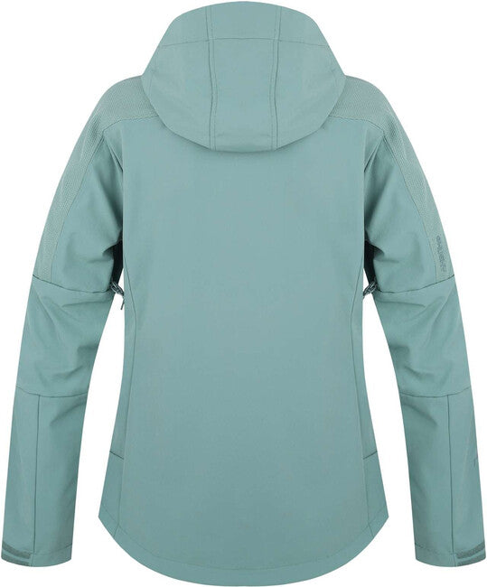 HUSKY Sevan γυναικείο softshell μπουφάν, γκρι πράσινο