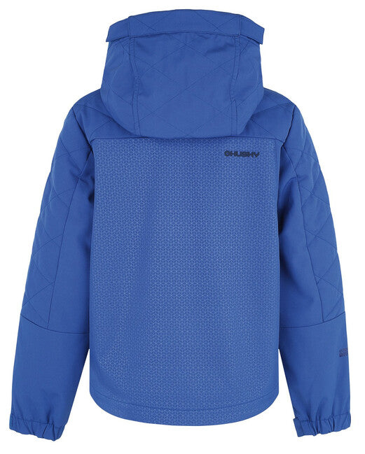 HUSKY Salex K Kids Softshell Jacket, Navy Blue