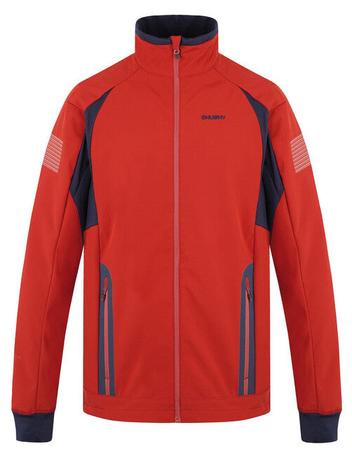 HUSKY Scooby M men's softshell jacket, deep brick