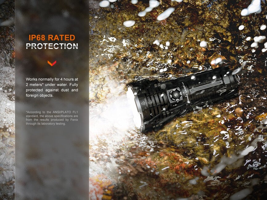 Fenix LR40R V2.0 Rechargeable LED Flashlight