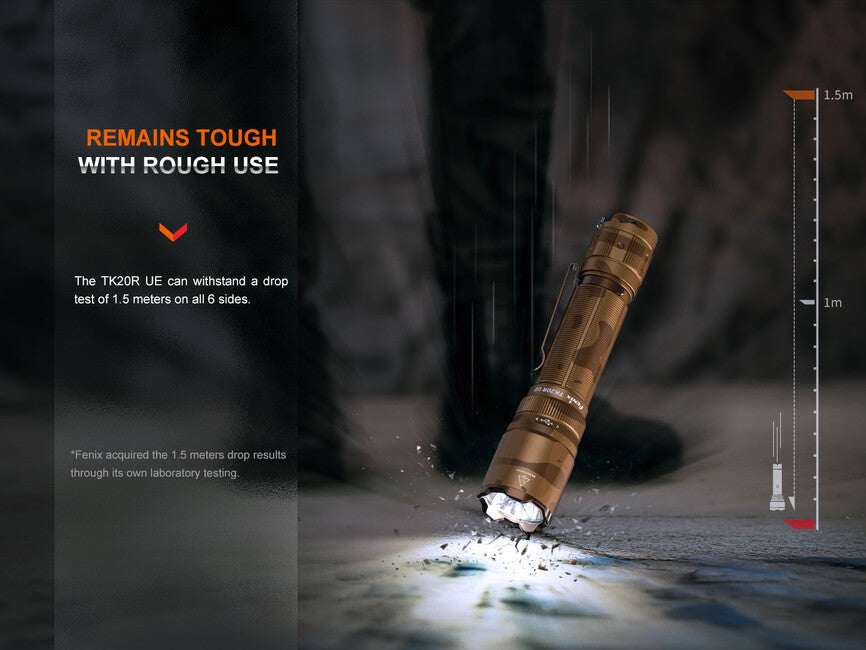Fenix TK20R UE Flashlight, Tan