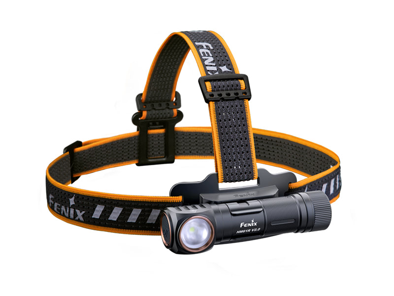 Fenix HM61R Amber V2.0 Headlamp, Rechargeable