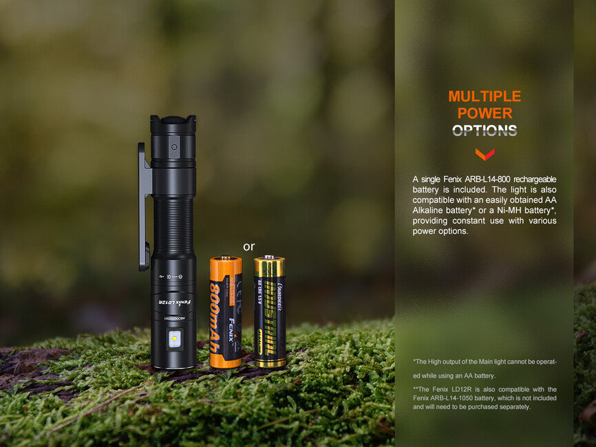 Fenix LD12R Rechargeable Flashlight