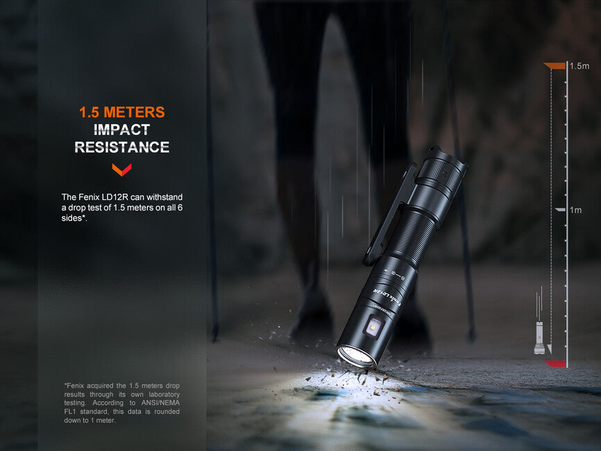 Fenix LD12R Rechargeable Flashlight