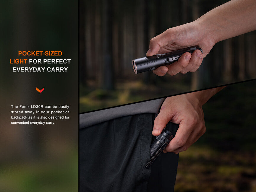 Fenix LD30R Rechargeable LED Flashlight