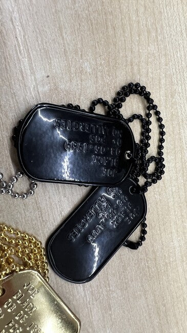 O&T razenie štítkov - Dog Tags