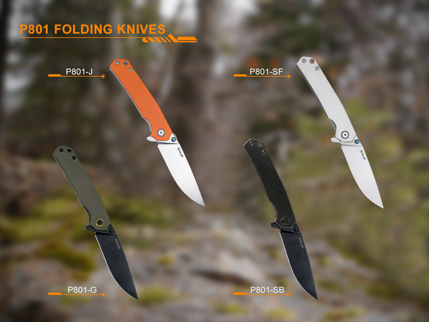 Ruike P801 Knife, Orange