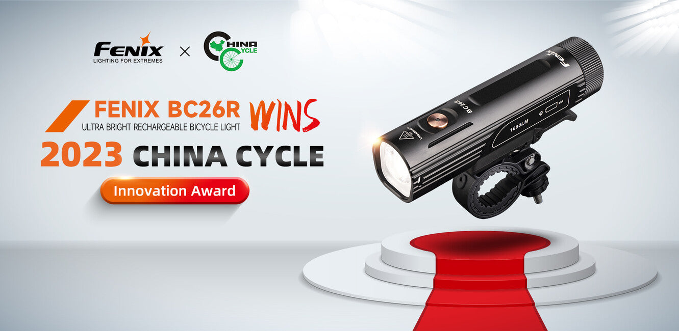 Fenix BC26R and BC05R V2.0 Bike Light Set