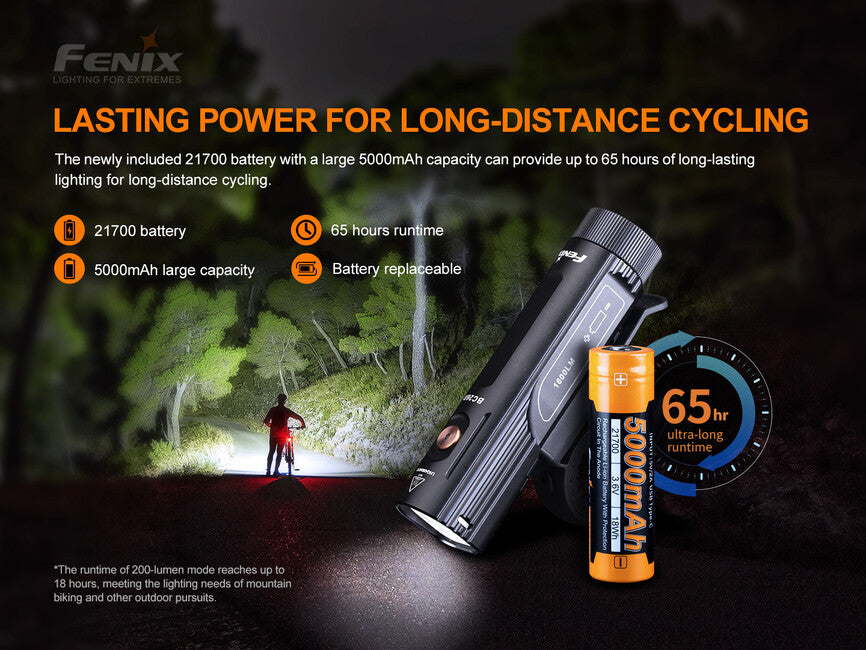 Fenix BC26R and BC05R V2.0 Bike Light Set