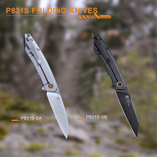 Ruike P831S Knife, Silver