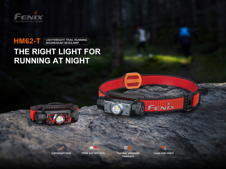Fenix HM62-T Headlamp, Magma