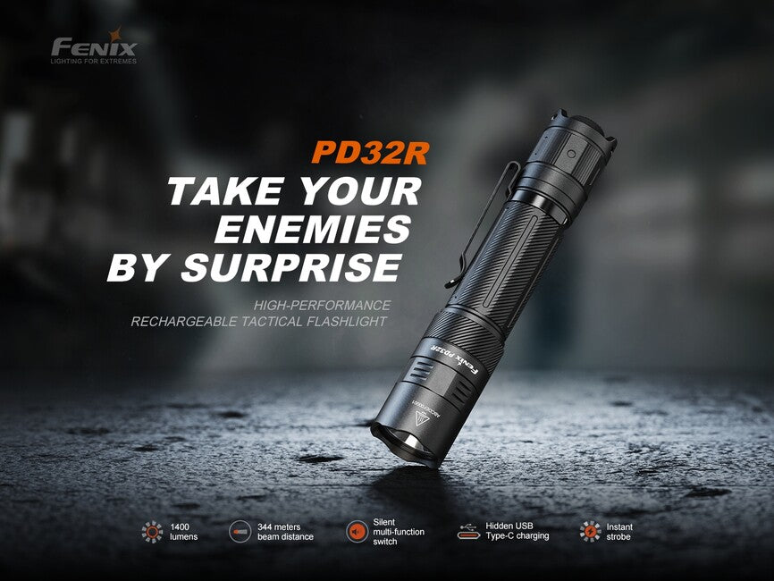 Fenix PD32R Rechargeable Flashlight