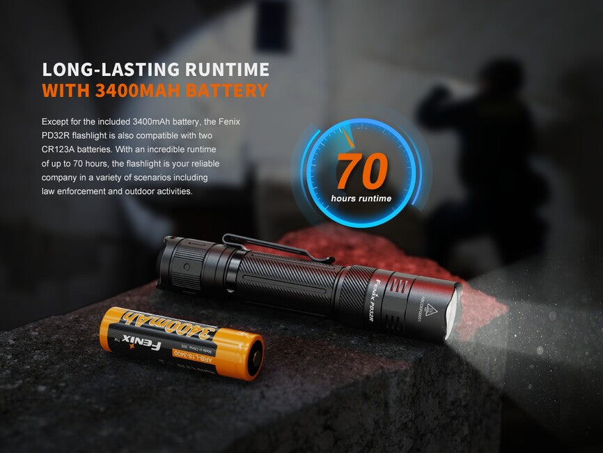 Fenix PD32R Rechargeable Flashlight