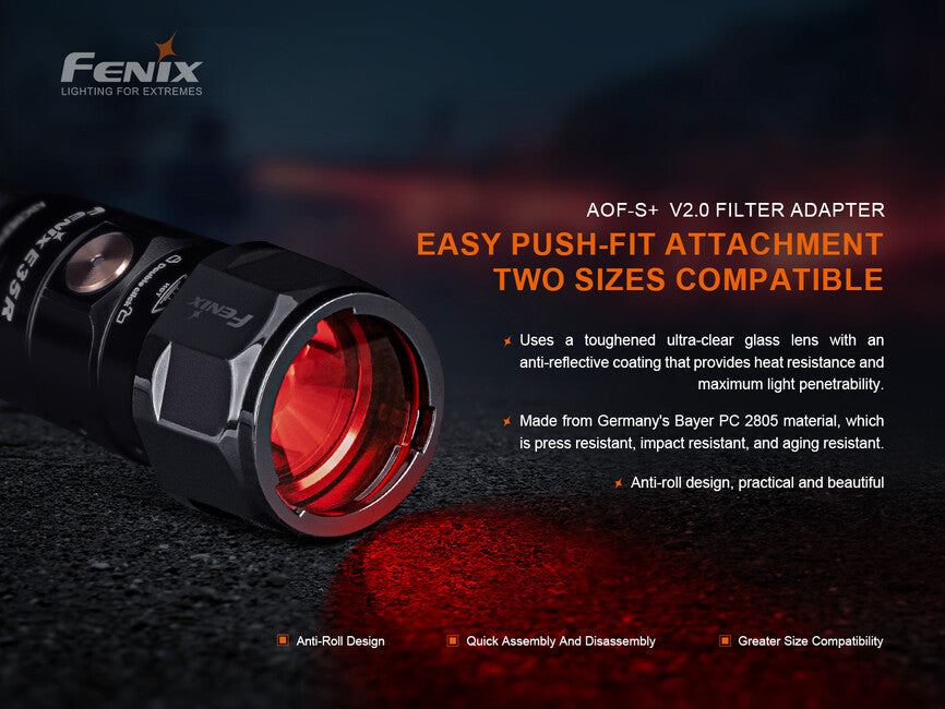 Fenix Red Filter AOF-S+ V2.0