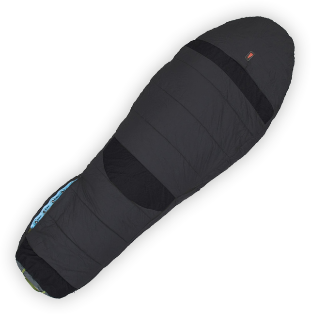 HUSKY Comfort Aurus Sleeping Bag -18°C, Green