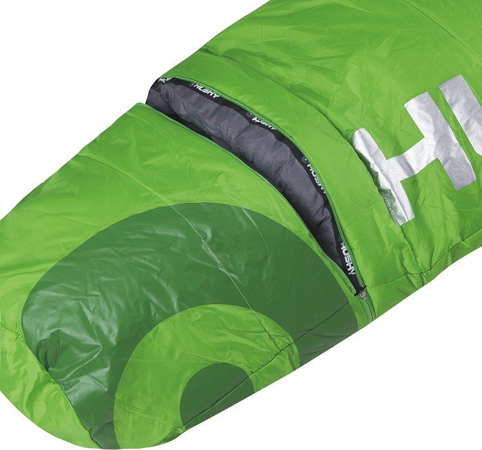 HUSKY Outdoor Kids Magic Sleeping Bag, -12°C, Green and Dark Green