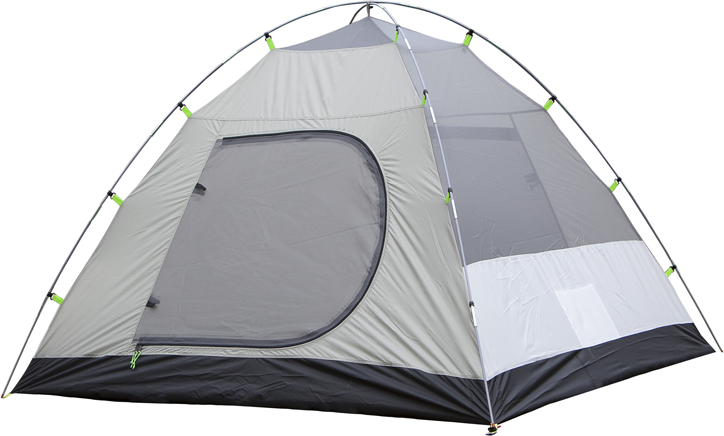 HUSKY Bizon 4 Plus Tent, Light Green