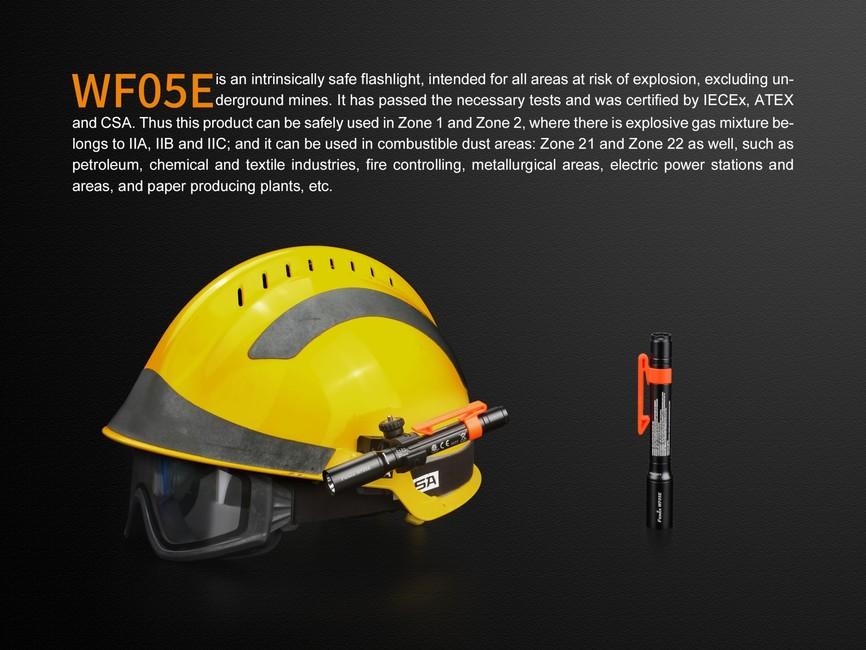 Fenix WF05E Flashlight, Professional