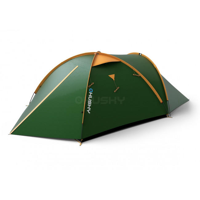 HUSKY Outdoor Bizon 4 Classic Tent, Green