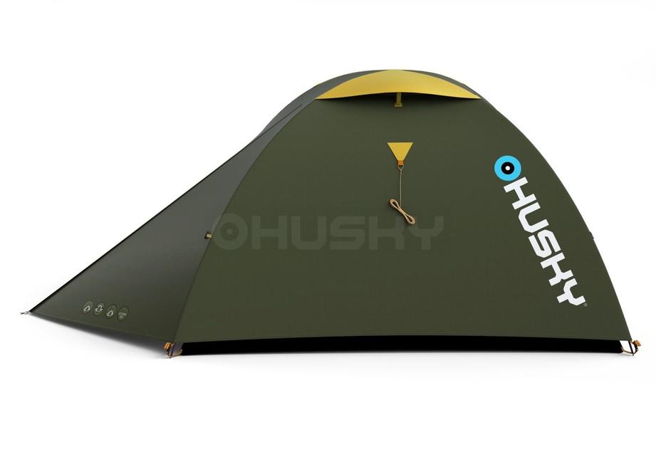 HUSKY Outdoor Bizam 2 Classic Tent, Green