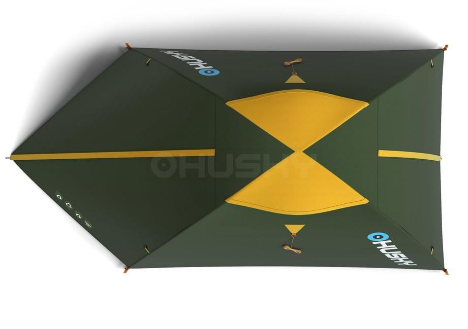 HUSKY Outdoor Bizam 2 Classic Tent, Green