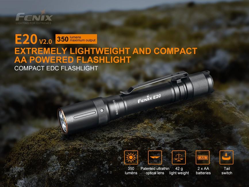 Fenix E20 V2.0 Flashlight