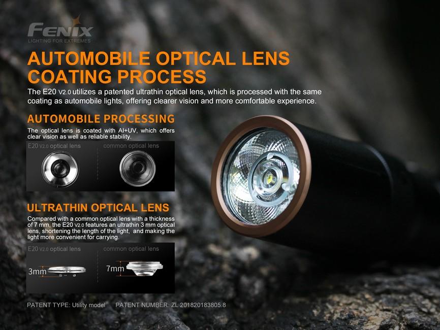 Fenix E20 V2.0 Flashlight