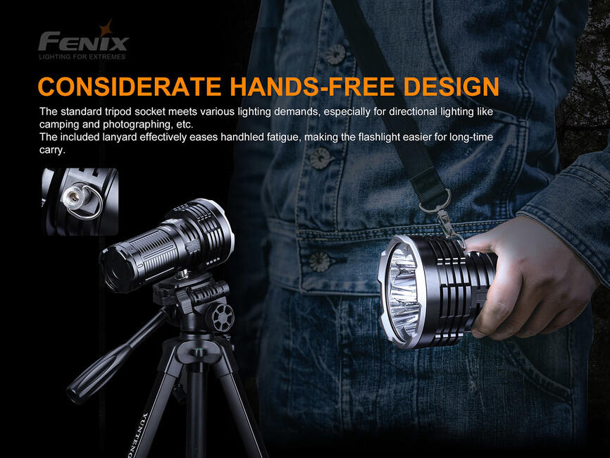Fenix LR50R Flashlight, Ultra-Powerful