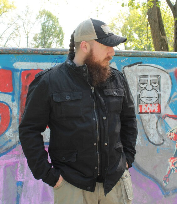 Brandit Britannia Transition Jacket, Dark Camo