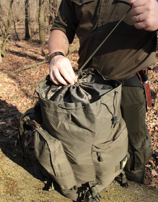 Mil-Tec Ranger Military Backpack, Black 75L