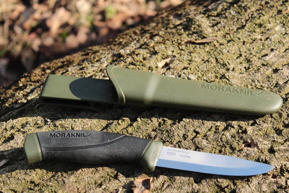 Mora of Sweden Companion Knife, Military Green