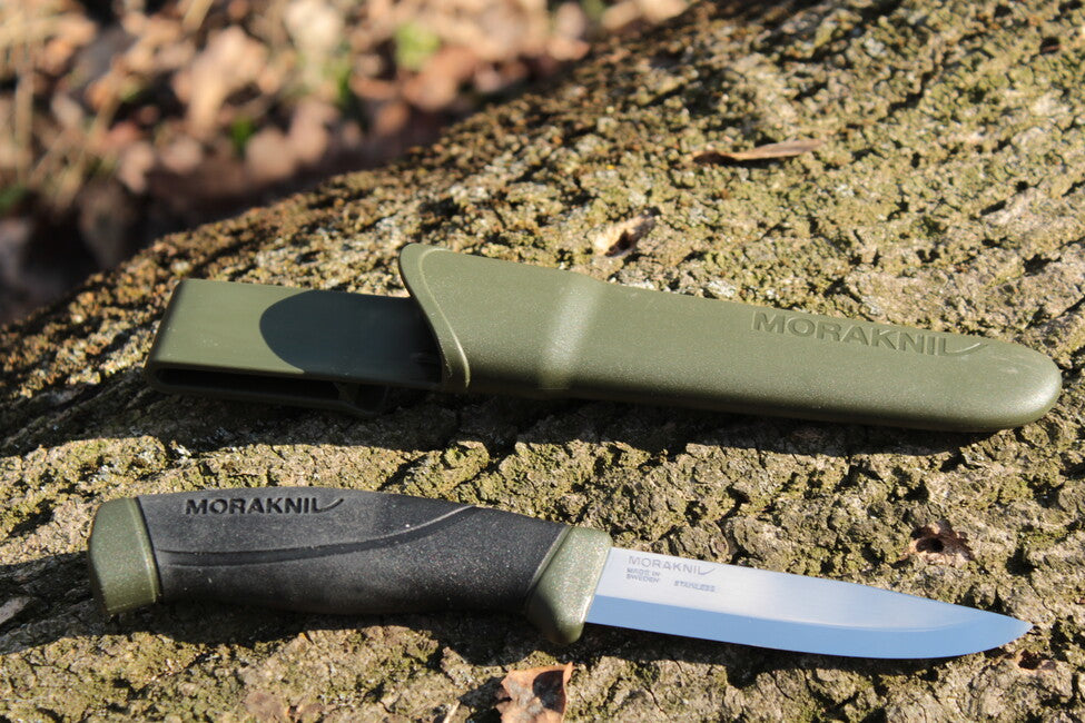 Mora of Sweden Companion Knife, Military Green
